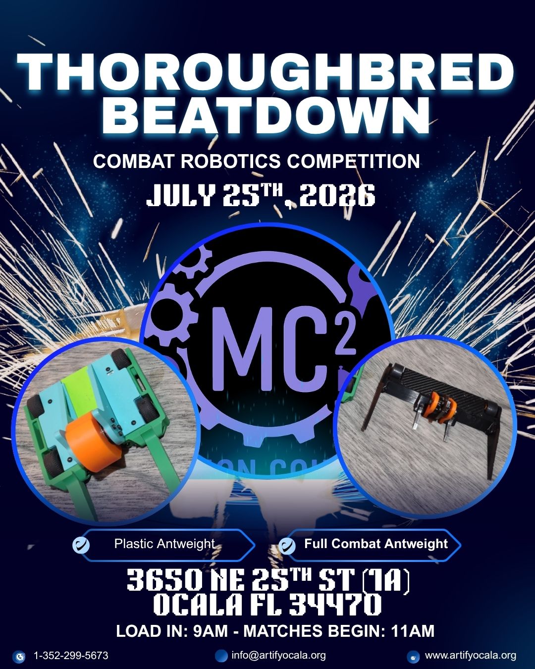 Thoroughbred Beatdown Bot Battle